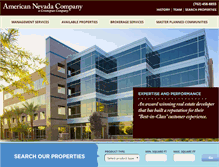 Tablet Screenshot of americannevada.com